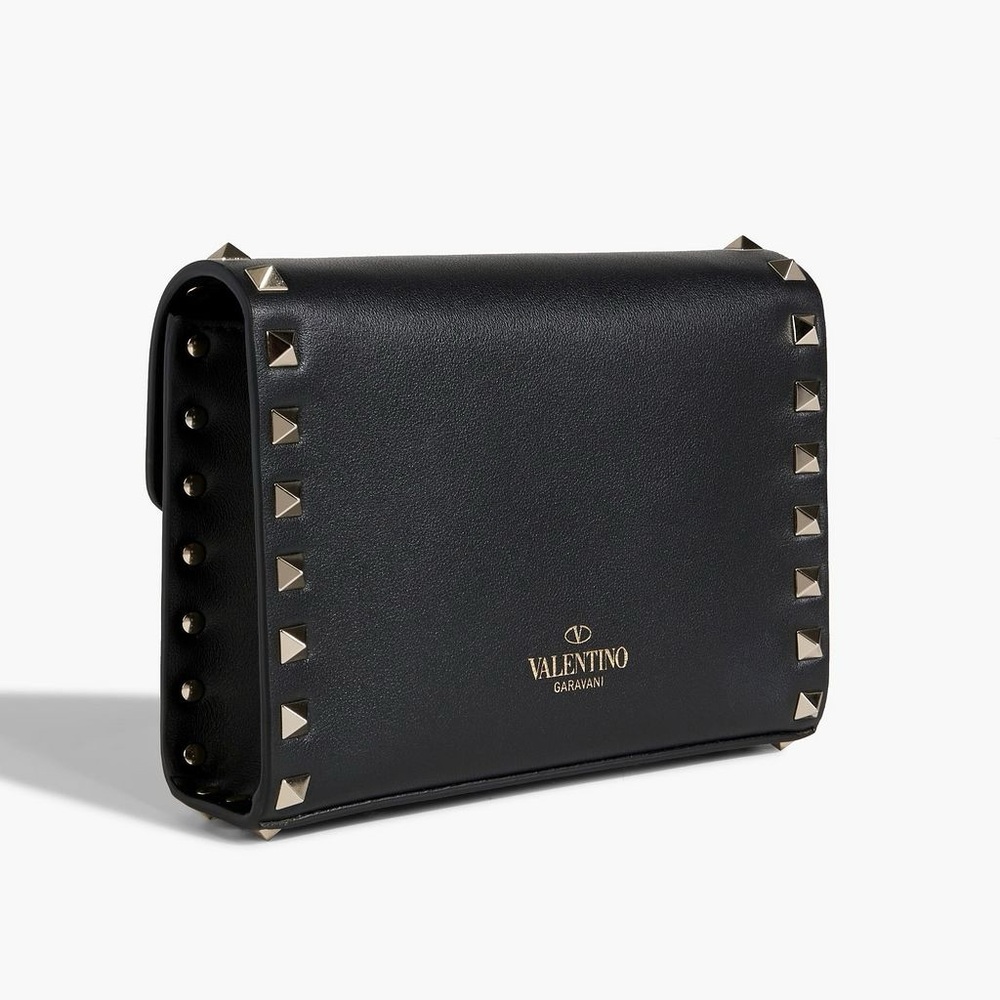 NWT VALENTINO GARAVANI Rockstud leather shoulder bag - Picture 3 of 13